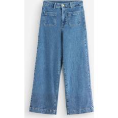 Lindex Jeans Lindex Wide Jeans Med Kort Ben