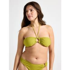 Badkläder Lindex Krinklad Bandeau Bikiniöverdel