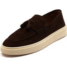 Off The Hook Rory Loafer Tassel Casual Slip-On Suede Leather Shoes - Brown