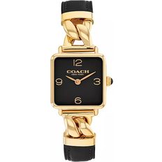 Coach Cass Watch 22mm x 28mm Black