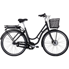 Monark karin svart Monark E-Karin 7 Speed 28" Black Matte Damcykel