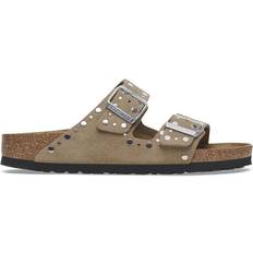 Birkenstock Arizona Rivet Suede Leather - Taupe