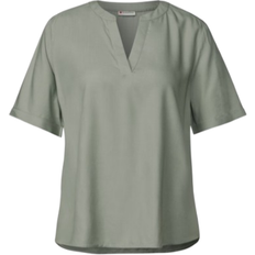 Street One Summer Bamika Blouse - Dusty Milky Green