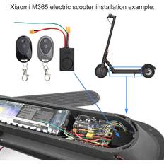 Zeblaze Electric Scooter Anti Theft Security Alarm 115dB