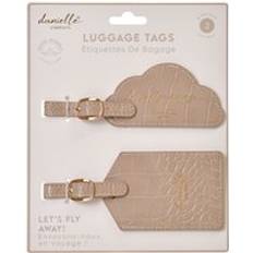 Bagasjelapper Danielle Creations Adressbrikker 2pk