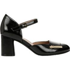 Black ankle strap heels Naturalizer Lavish Mary Jane - Black