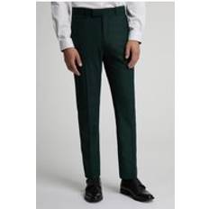Antique Rogue Slim Fit Deep Green Trousers - Deep Green