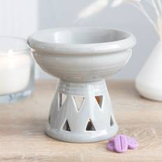 Grey Oil Lamps Something Different Grey Deep Bowl Burner Multi One Size Oil Lamp