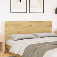 Beds & Mattresses Latitude Run Belarmina Solid Wood Brown Kingsize Headboard