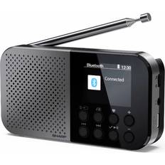 Sharp Osaka Pocket Portable Digital Radio DAB+ BestTune Storm Grey DR-P520(GY)
