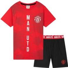 Red Pyjamases Manchester United FC Short Pyjama Set - Red