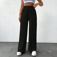 Clothing Shein Women Beige Comfy Comfort Relaxed Relax Fit Pant