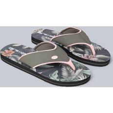 Green Flip-Flops Animal Swish All Over Printed Flip Flop - Pale Green