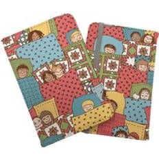 Passport Covers Warren Reed Hand Drawn Sleeping Doodle Faces Passport Cover