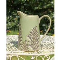 Dibor Sage Green Hallway Room Table Decor Ceramic Flowers Jug One Size Vase