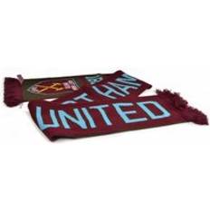 Halsdukar West Ham United F.C. Official Football Jacquard Nero Design Scarf One Size
