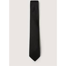 Alexandre.J Alexandre Black Silk Tie - Black
