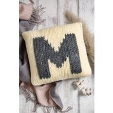 Wool Couture Monogram Cushion Cover Knitting Kit One Size