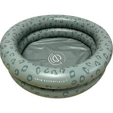 Uppblåsbara pooler Swim Essentials Barnpool 60 cm Green Leopard