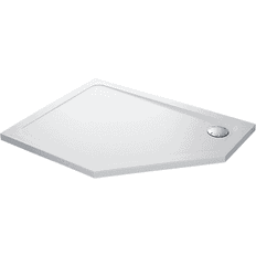 Showers Mira Flight Low Pentagonal Shower Tray 1200mm x 900mm Left Handed White Please