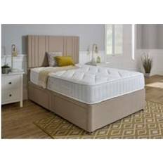 Twilight 1200 Pocket Sprung Medium Firm Mattress - White - Single