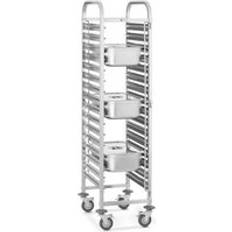 Royal Catering Shelf 16 Tier Slots Trolley Table