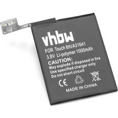 VHBW Batteria Compatibile Con Apple iPod Touch 6 A1574 MP3 Music Player 1000mAh 3.85V Li-Poly