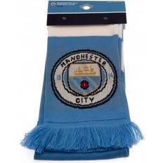 Scarfs Manchester City FC Manchester City FC Bar Scarf One Size Blue/White