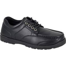 Route 21 Mens Monty Boat Shoes - Black