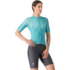 Castelli Trousers & Shorts Castelli Women's Prima 2 DT Bib Shorts - Dark Grey/Pool Blue