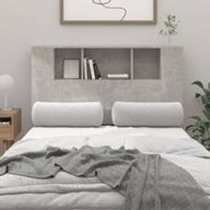 Beds & Mattresses Berkfield Home Cabinet Concrete Grey 120x18.5x104.5 cm Headboard
