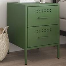 Cabinet Olive Green 36 x 39 x 50.5 cm Steel