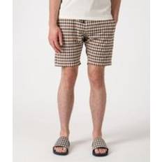 Aquascutum Shorts Aquascutum Club Check Short Pants - Navy