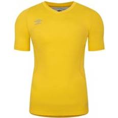 Yellow Base Layers Umbro Elite V Neck Base Layer Top - Yellow