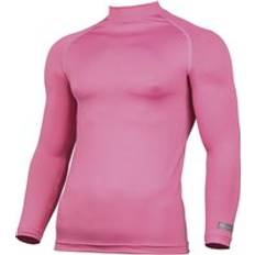 Pink Base Layers Rhino Thermal Underwear Long Sleeve Base Layer Vest Top - Pink