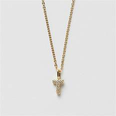 Safira Sparkle Bokstav Halsband