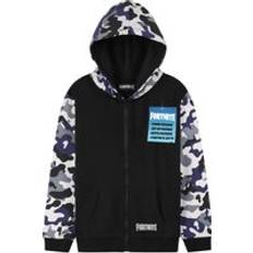 Fortnite Zipped Hoodie - Black