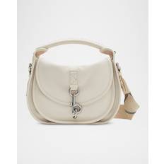 Burberry Messenger-tasker Burberry Uld Håndtaske B Clip Lille - Beige