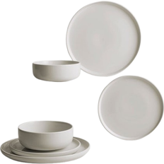 Dunelm Stacking 12 Set Dinner Set 12pcs