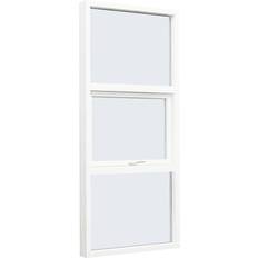 2-lags glas Tophængte vinduer Sparvinduer GE0004 PVC Tophængte vinduer Vindue med 2-lags glas 40x135cm