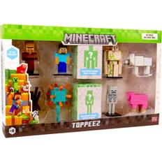 Minecraft Toy Figures Minecraft Topeez Figure Styles Vary 10 Pack