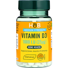 Holland & Barrett Vitamin D 1000 I.U 25ug 120 pcs
