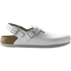 Birkenstock Vita Utetofflor Birkenstock Tokio Super Grip Leather - White