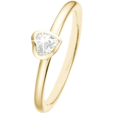 Christina Jewelry Promise Ring - Gold/Topaz