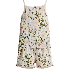 H&M Girls Printed Pointelle Pyjamas - Orange