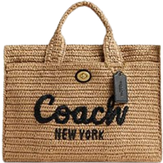 Coach Cargo Tote Bag - Brass/Natural