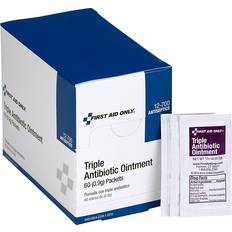 Wound Cleansers First Aid Only Triple Antibiotic Ointment Packets 0.03 oz 60/Box
