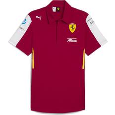 Puma Scuderia Ferrari LMH Replica Polo T-Shirt - Dark Cherry
