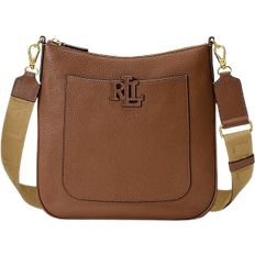 Lauren Ralph Lauren Pebbled Large Cameryn Crossbody Bag - Lauren Tan