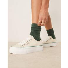 Adidas Campus Sneakers Calvin Klein Jeans Vulc Flatform Sneakers I Canvas - Vit/A
